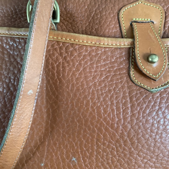 VINTAGE AUTHENTIC DOONEY & BOURKE Leather Top Handle Convertible Bag - Picture 14 of 14